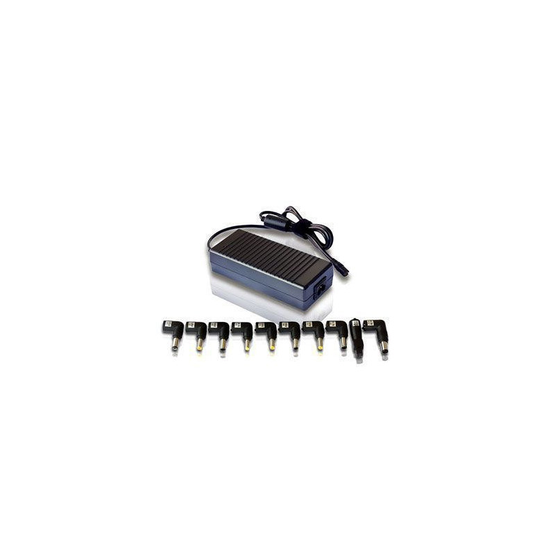 Cargador portatil automatico universal leotec 120w negro