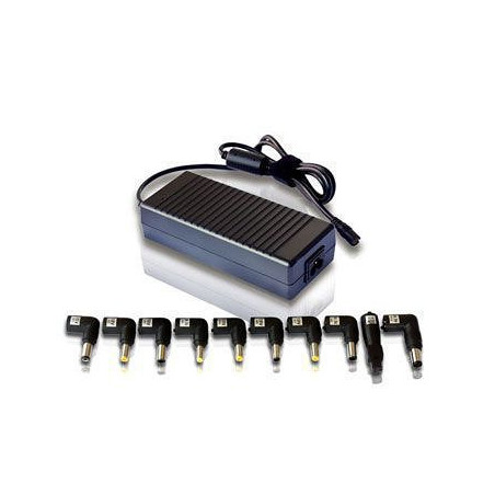 Cargador portatil automatico universal leotec 120w negro