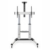 Soporte suelo tv tooq fs20300m - b 60 pulgadas - 100 pulgadas carga maxima 100kg aluminio