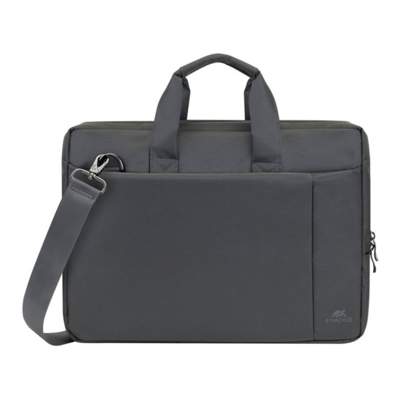 Maletin rivacase 8231 central para portatil 15.6 pulgadas gris