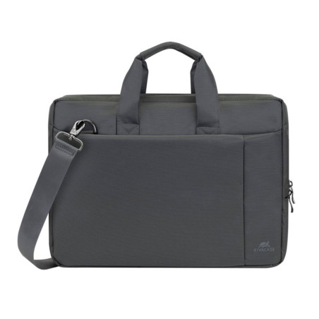 Maletin rivacase 8231 central para portatil 15.6 pulgadas gris