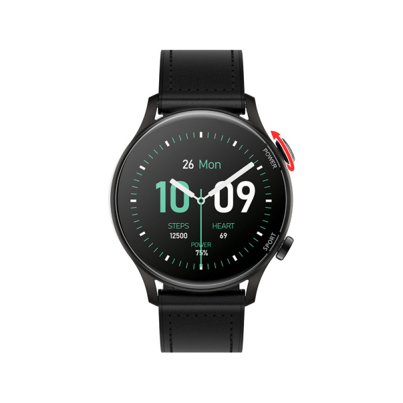 Reloj smartwatch forever grand sw - 700 color negro