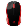 Ratón hp inalámbrico 200 rojo imperíal