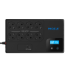 Sai ups phasak 1050va smart home 1kva interactivo avr pantalla lcd carga frontal usb a+c ph 9479