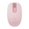 Raton inalambrico logitech m196 rosa