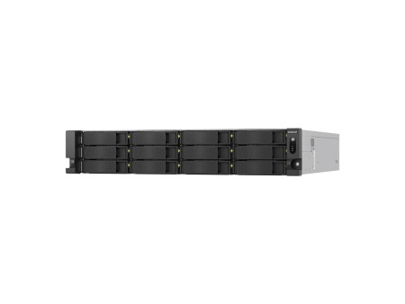 Servidor nas qnap ts - h1277axu - rp - r7 - 32g 12 bahias 2u rack 32gb gigabit ethernet
