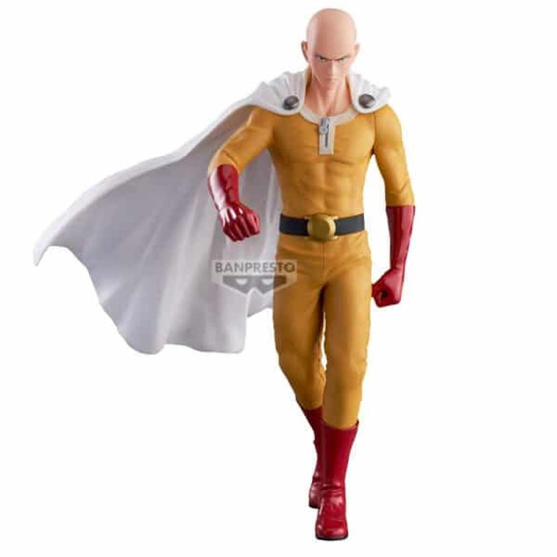 Figura banpresto one punch man grandista saitama 27cm