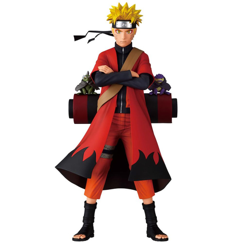 Figura ichibansho naruto shippuden masterlise naruto uzumaki (sage mode)(a bridge between the lament of samsara and peac
