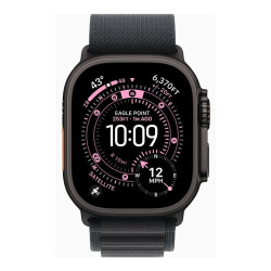 Smartwatch apple watch ultra 3 gps + cellular 49mm black titanium case  black alpine loop -  m