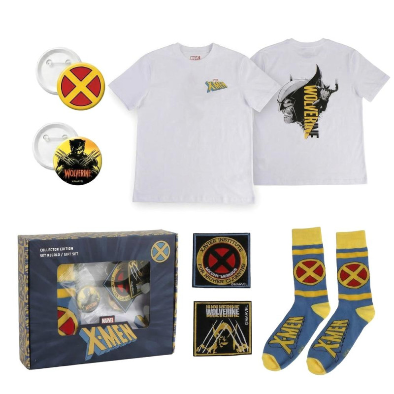 Camiseta corta single jersey set x - men m