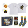 Camiseta corta single jersey set x - men m