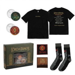 Camiseta corta single jersey set the lord of the rings m