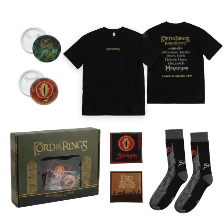 Camiseta corta single jersey set the lord of the rings m