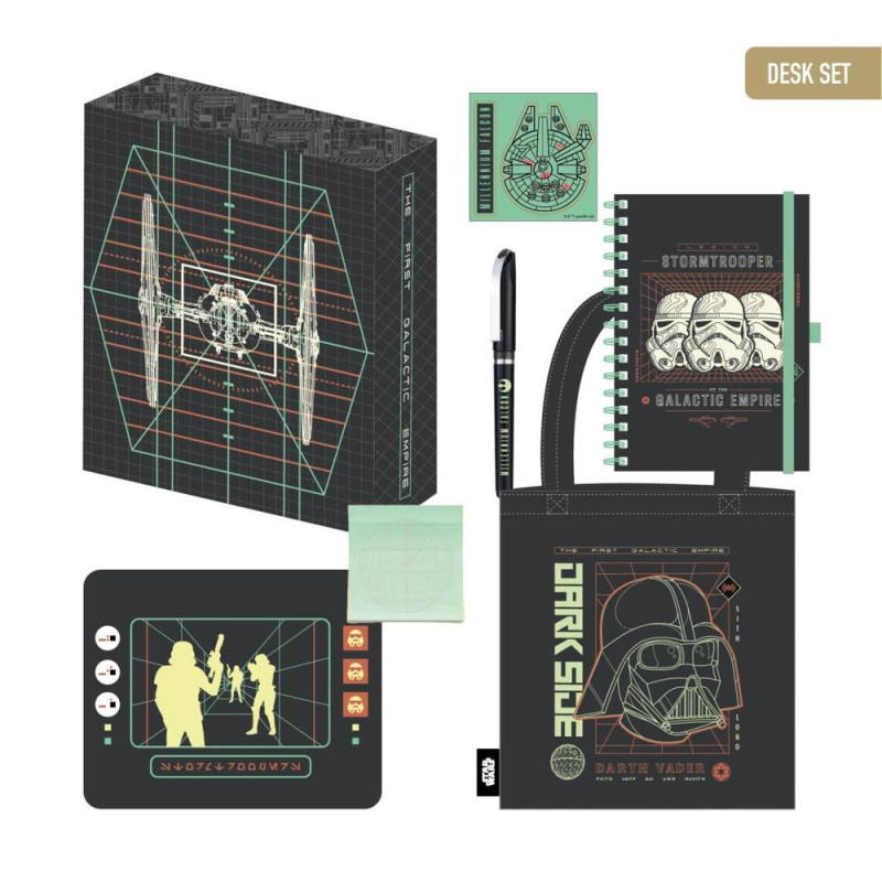 Set regalo escritorio star wars