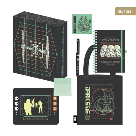 Set regalo escritorio star wars