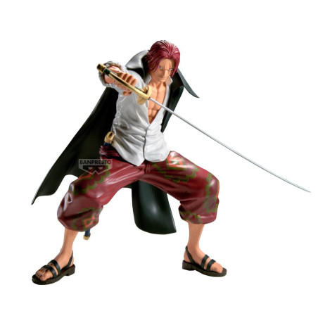 Figura banpresto one piece grandista shanks ii 23cm