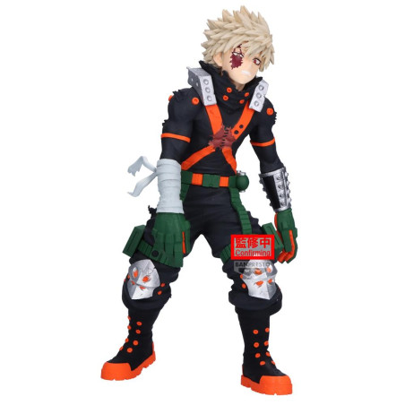 Figura banpresto my hero academia maximatic katsuki bakugo the beginning 21cm