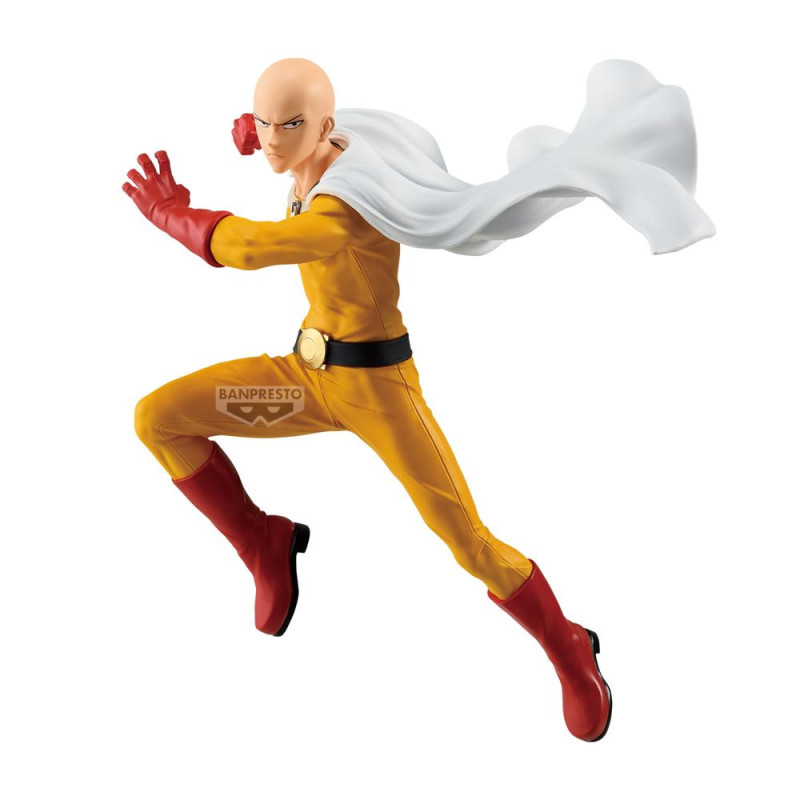 Figura banpresto one - punch man maximatic saitama 22cm