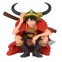 Figura banpresto one piece king of artist monkey d.luffy elbaph 15cm