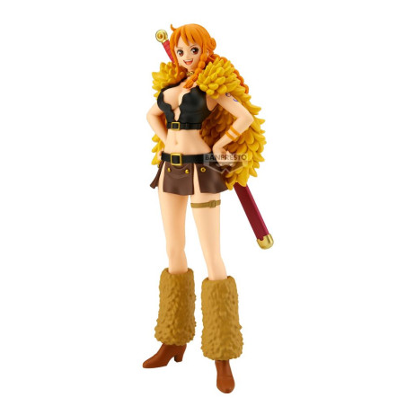 Figura banpresto one piece glitter & glamours nami elbaph style 22cm