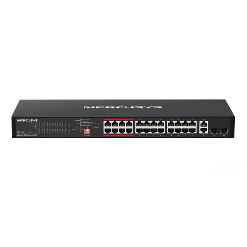 Switch mercusys ms126cp 28 puertos