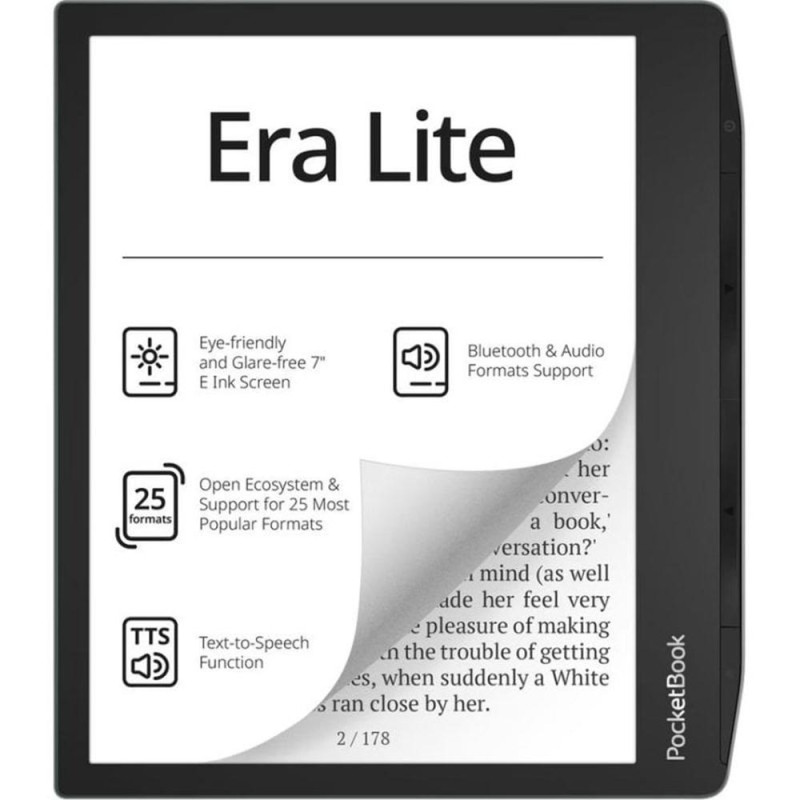 Libro electronico ebook pocketbook era lite 7 pulgadas -  16gb -  verde