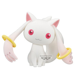 Figura banpresto puella magi madoka magica fluffy puffy kyubey 7cm