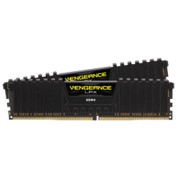 Memoria ram ddr4 32gb kit 2x16 corsair vengeance - pc4 - 25600 -  3200mhz -  c16 negro
