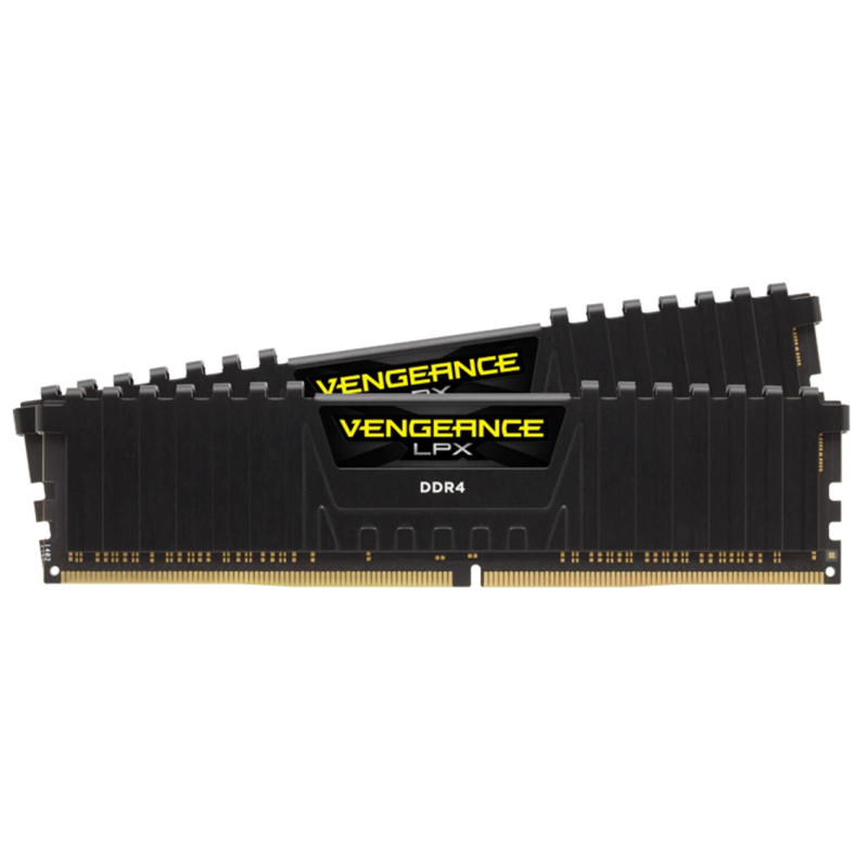 Memoria ram ddr4 32gb kit 2x16 corsair vengeance - pc4 - 25600 -  3200mhz -  c16 negro