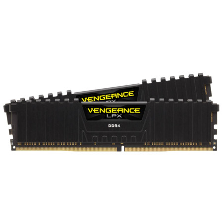 Memoria ram ddr4 32gb kit 2x16 corsair vengeance - pc4 - 25600 -  3200mhz -  c16 negro