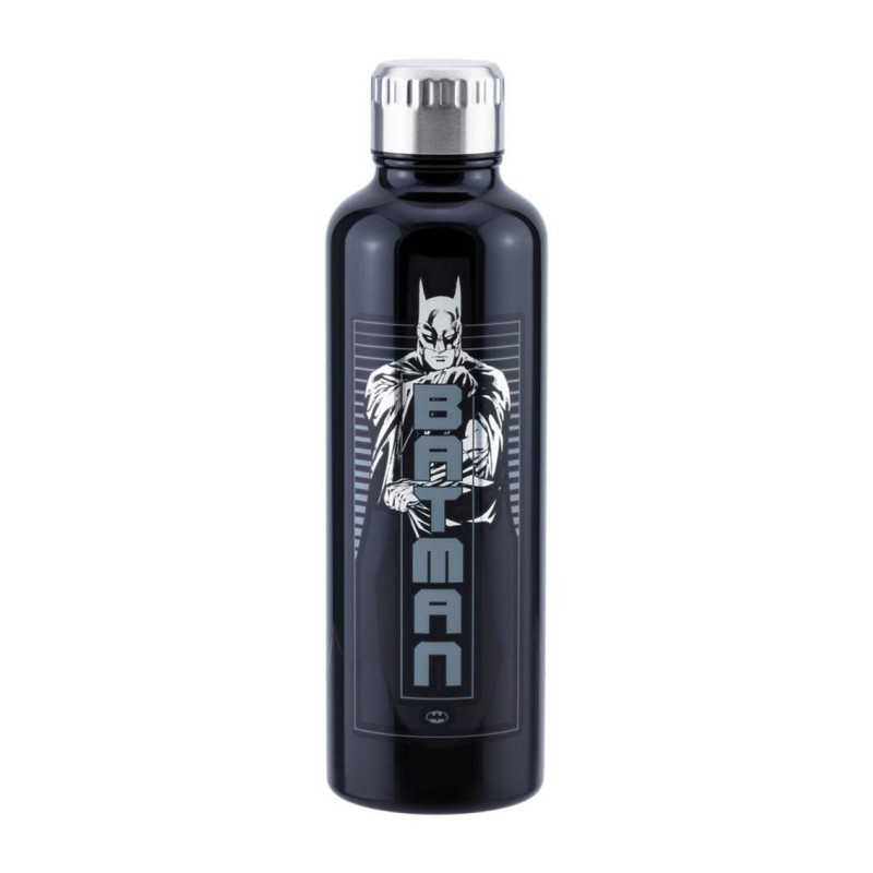 Botella metalica paladone dc comics batman & joker