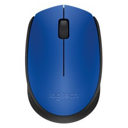 Mouse raton logitech m171 optico wireless inalambrico azul