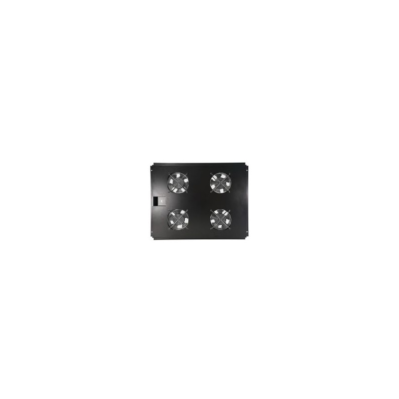 Unidad ventialcion de techo 4 ventiladores para armario rack