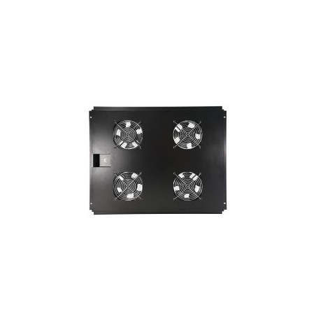 Unidad ventialcion de techo 4 ventiladores para armario rack