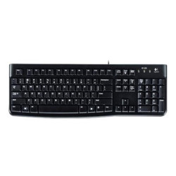 Teclado logitech k120 usb negro aleman