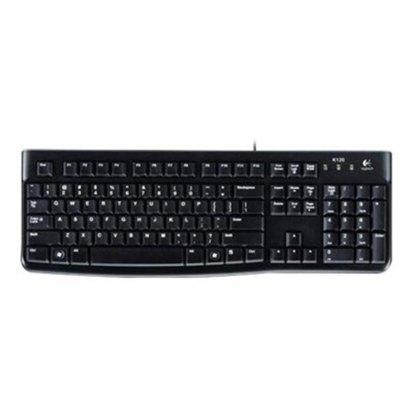 Teclado logitech k120 usb negro aleman