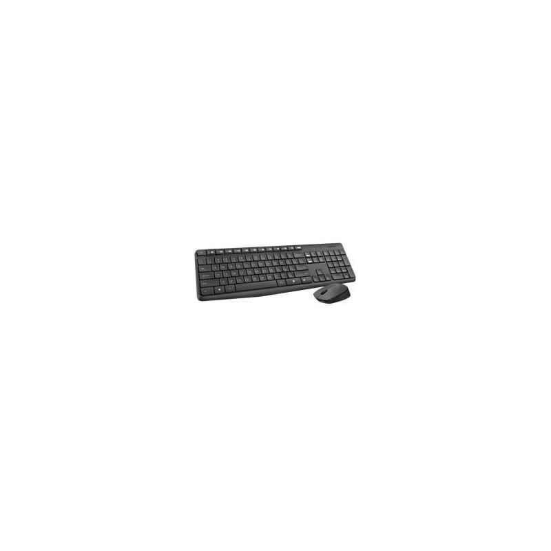 Teclado + mouse logitech mk235 wireless inalambrico portugues