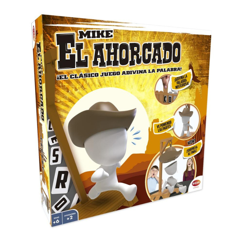 Juego de mesa el ahorcado mike