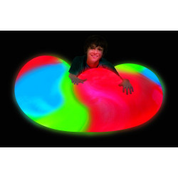 Super wubble tyde dye brilla en la oscuridad