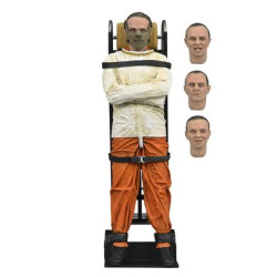 Figura neca el silencio de los corderos dr. hannibal lecter masked scale action 18 cm