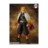Figura tamashii nations demon slayer: kimetsu no yaiba sh figuarts kyojuro rengoku 15cm