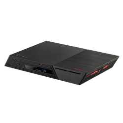 Servidor nas asustor mini desktop 12 bay nas quad - core 2.0ghz 10gbe port 4gb ram ddr4