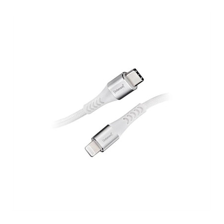 Cable usb c a lightning intenso 1.5m c315l blanco