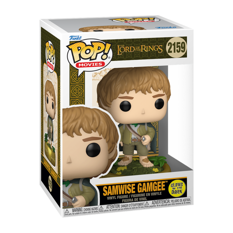 Funko pop movies  the lord of the rings samwise gamgee glows in the dark
