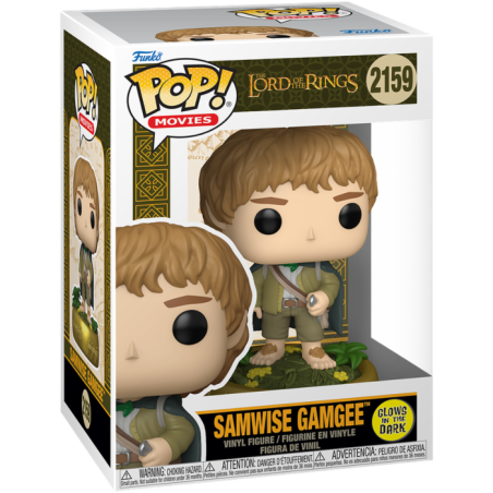 Funko pop movies  the lord of the rings samwise gamgee glows in the dark