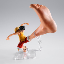 Tamashii nations s.h. figuarts one piece monkey d. luffy - marineford -   pulgadasgear three pulgadas option parts set