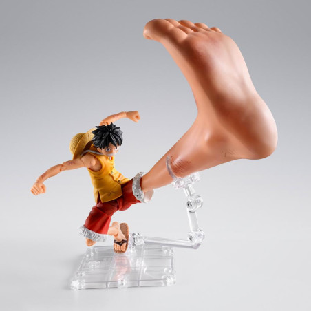 Tamashii nations s.h. figuarts one piece monkey d. luffy - marineford -   pulgadasgear three pulgadas option parts set