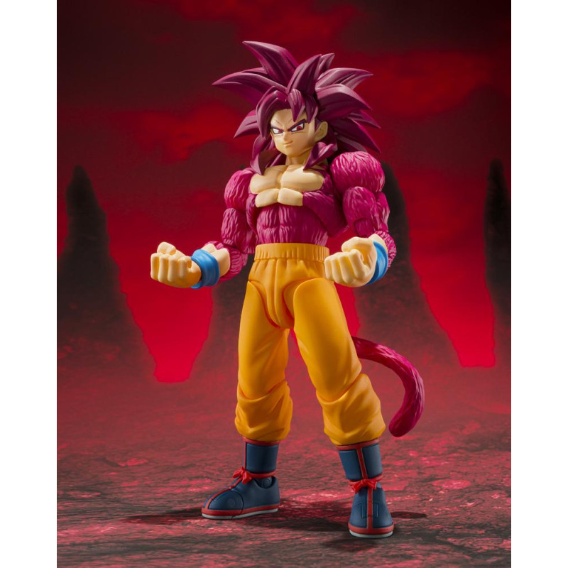 Figura tamashii nations dragon ball daima shf super saiyan 4 son goku