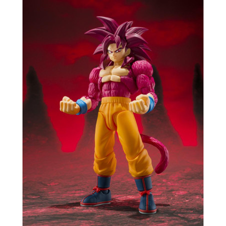 Figura tamashii nations dragon ball daima shf super saiyan 4 son goku