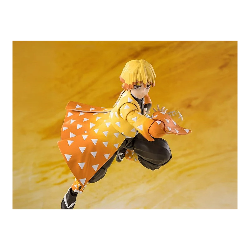 Figura tamashii natons demon slayer: kimetsu no yaiba zenitsu agatsuma